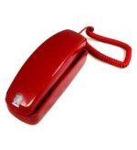 Golden Eagle Trimstyle Red Corded Phone with Electronic Ringer
