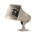 Valcom 15W One-Way Weatherproof Paging Horn Gray