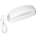 AT&T 210 White Corded Trimline Phone with Speed Dial - Image 4
