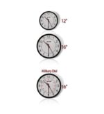 VALCOM Battery Wireless 16 inch Analog Clock for Accurate Time - Image 3