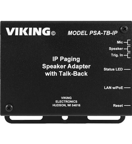 Viking Electronics IP PoE Powered Paging Speaker Adapter