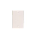 ICC IC630EB0AL Almond 1 Gang Blank Wall Plate for Outlets
