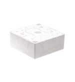 ICC White Plastic 2-Gang Junction Box for Wall Mounting - Image 2