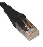ICC Cat6A FTP Patch Cable 10ft Black for Reliable Networking