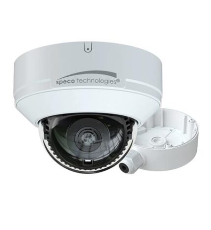 SPECO 4MP AI IP Dome Camera with IR and Power over Ethernet