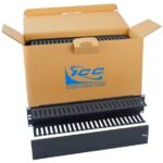 ICC Front Finger Duct 2RMS 24 Slot Cable Management 6 Pack