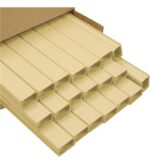 ICC 6ft Ivory Raceway 0.75in Wide for Cat5E & Fiber - Image 2