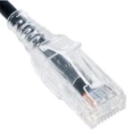 ICC CAT6 Slim Clear Patch Cord 3ft 10-Pack Gold Plated