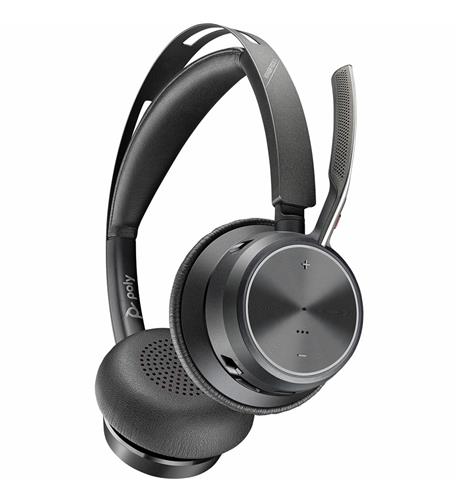 VOYAGER FOCUS 2 USB-A Plantronics PL-213726-01 Wireless ANC Headset for Work - Image 1