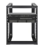 Intellinet ITL-716192 12U Open Frame Wall Rack with Swing Door - Image 7