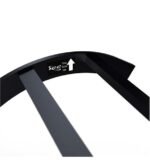 ICC Ladder Rack Runway 90° Outside Corner Steel Black - Image 2