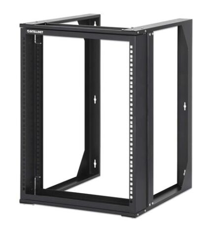 Intellinet ITL-716192 12U Open Frame Wall Rack with Swing Door