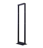 ICC 7ft 45RU Black Aluminum Network Equipment Rack