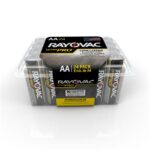 Rayovac AA Alkaline Batteries 24-Pack Reclosable Pack