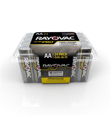 Alkaline Reclosable AA 24 Pk E302360800 Rayovac AA Alkaline Batteries 24-Pack Reclosable Pack - Image 1