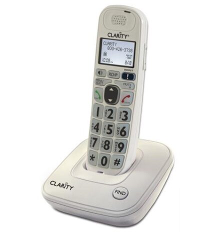 Clarity D704 Amplified Cordless Phone with 40dB Sound