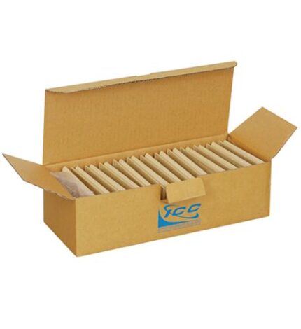 ICC Ivory 1-Gang 2-Port Keystone Faceplate 25-Pack