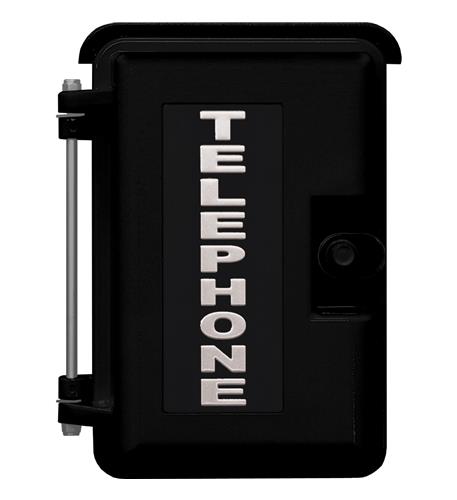 Weatherproof Box Black 9in x 12in Viking Electronics 2P Weatherproof Polycarbonate Electronics Box - Image 1