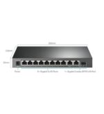 TP Link SG1210MPE 8-Port PoE Plus Gigabit Network Switch - Image 3