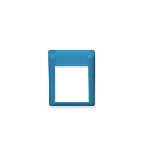 COLOR ID CAPS, BLACK, 10 PK ICC IC107CICBK Black ID Caps 10-Pack for Patch Panels - Image 1