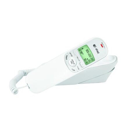 ATT corded phone with caller ID and 13-number speed dial