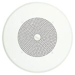 Bogen 1W Self-Amplified White Ceiling Speaker with Volume Control