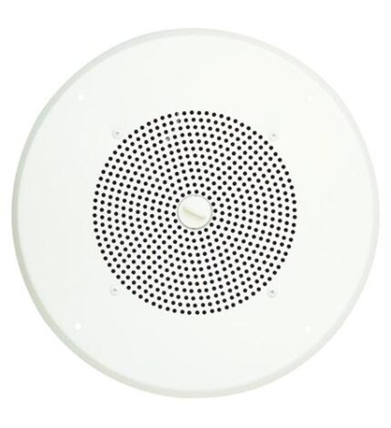 Bogen 1W Self-Amplified White Ceiling Speaker with Volume Control