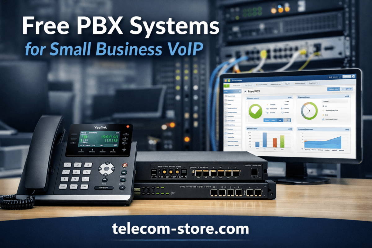 Free PBX system dashboard interface for VoIP management