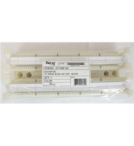 ICC IC110NF100 High Density 100-Pair CAT5e Wiring Block