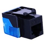 ICC EZ Cat 5e Black Modular Connector 8-Position