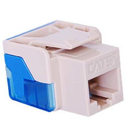 ICC Cat 5e Modular Connector EZ Ivory 8-Position 8-Conductor