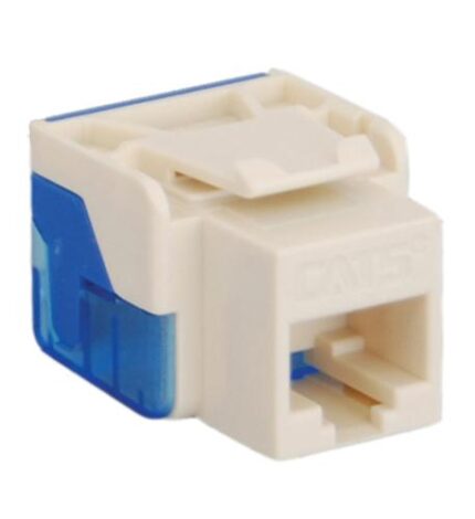 ICC Cat 5e EZ Modular Connector, 8 Position, White