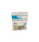 MODULE, CAT 5e, EZ, 25 PK, IVORY