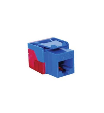 ICC Cat 6 EZ Blue Modular Connector Jack 8P8C
