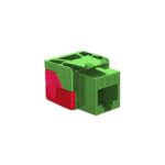 ICC Cat 6 EZ Modular Connector Jack 8P8C Green