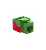 ICC Cat 6 EZ Modular Connector Jack 8P8C Green