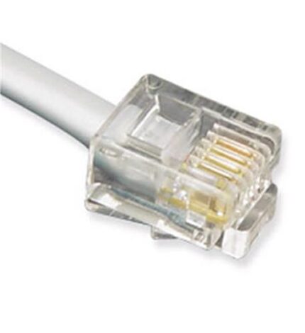 25' Line Cord 6P4C 28 Gauge