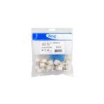 ICC 25-Pack White Cat5e HD Modular Keystone Jacks