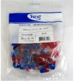 ICC Blue Cat 6 HD Keystone Jack Module 25-Pack