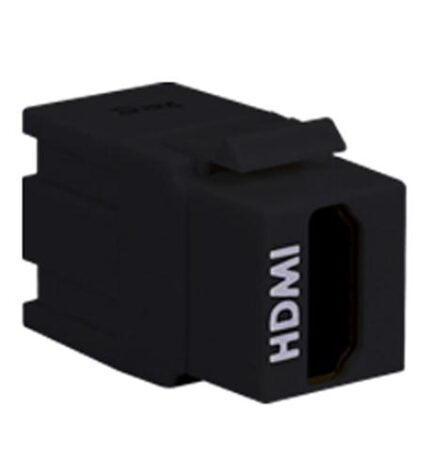 ICC IC107HDMBK Black HDMI Keystone Jack for Home Theater