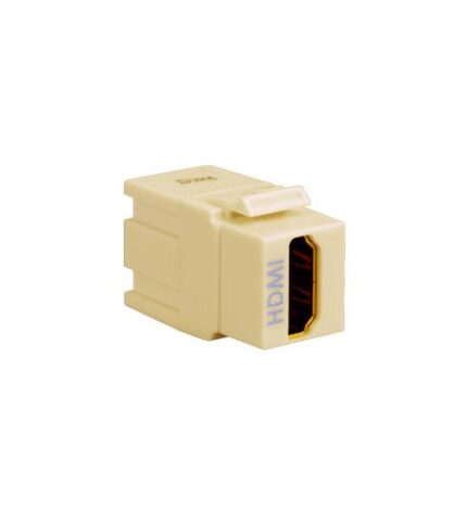 ICC Ivory HDMI Keystone Jack Gold Plated Copper ICC-IC107HDMIV