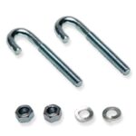 ICC Runway J Bolt Kit for Ladder Rack Runways, 2 Pack