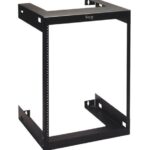 ICC 18in Deep Wall Mount Rack 15 RMS Steel Durable