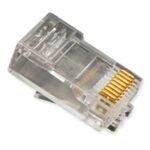 ICC 100-Pack Cat5e/Cat6 8P8C RJ45 Solid Plug Connectors