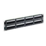 ICC 48-Port CAT6 Patch Panel, 2U Rack Mount
