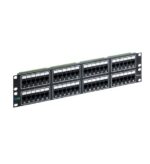 ICC 48-Port CAT6 Patch Panel, 2U Rack Mount