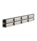 ICC 48-Port CAT6 Patch Panel, 2U Rack Mount - Image 3