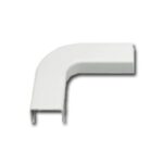 ICC White 1.75 inch Flat Elbow Raceway for Cable Turns