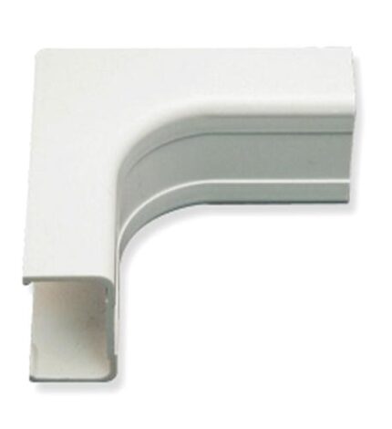 ICC 1.25in White Inside Corner Cover 10-Pack for Cable Raceway
