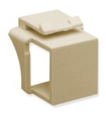ICC Ivory Blank Modular Connector Insert 10-Pack